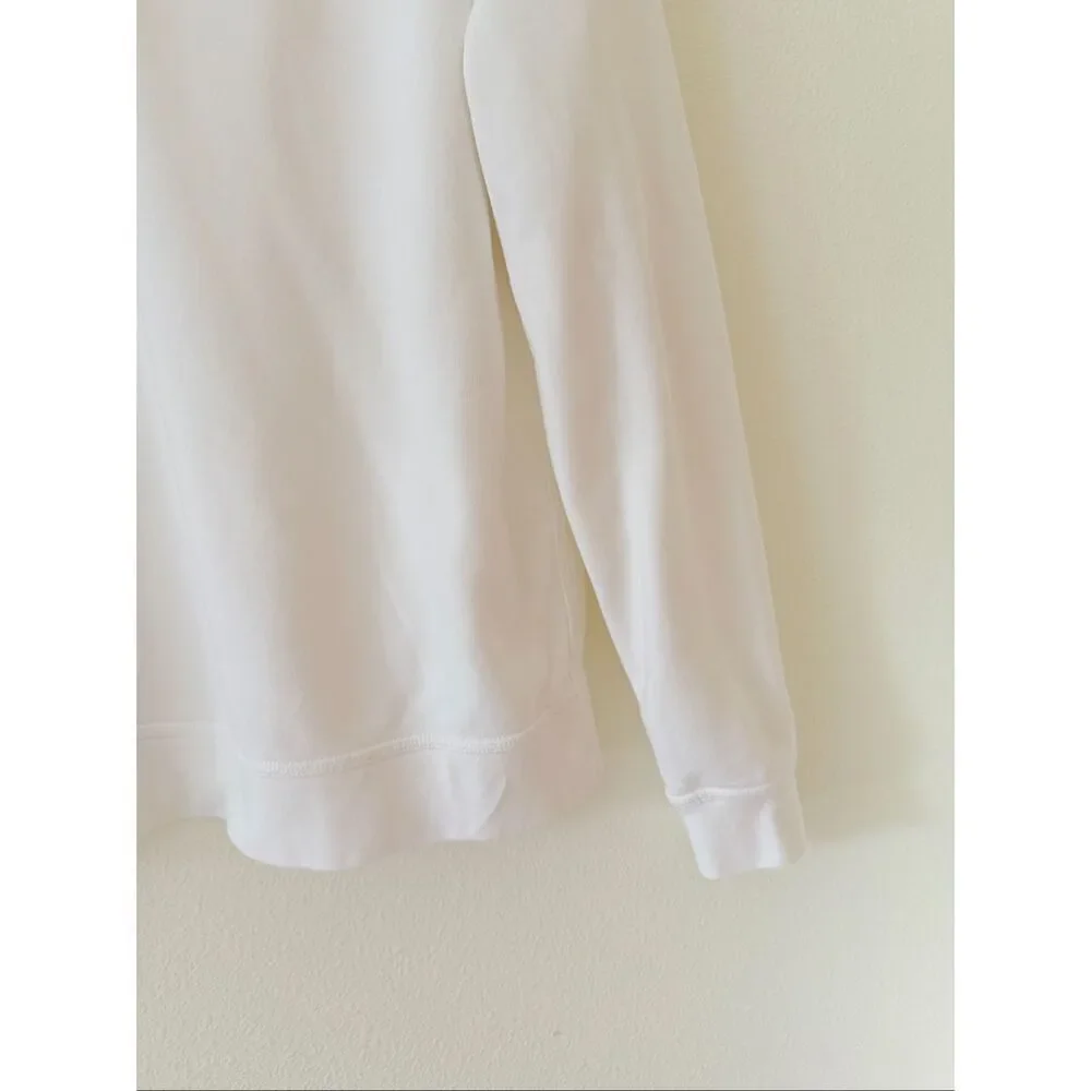 Nike Men's White Club Fleece Crew size Medium